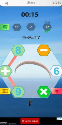 Matematik Bulmaca Oyunu - Math Game Screen Shot 2