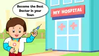 لعبة مستشفي المدينة: ألعاب الطبيب المجانية للأطفال Screen Shot 0
