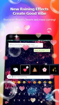 Teclado Rockey Emoji - Teclado Transparente GB Yo Screen Shot 1