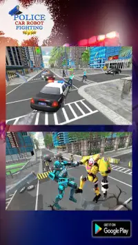Transformer Robot Cop Shooting Action Game Screen Shot 5