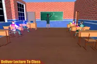 virtuele middelbare school leraar 3d Screen Shot 10