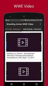 Wrestling Action WWE HD Video Screen Shot 0