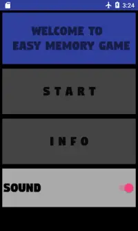 Easy Memory Game Screen Shot 0