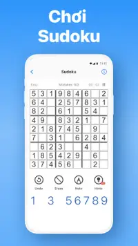 Sudoku - Câu đố trí não Screen Shot 0