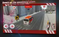 Doctor Ambulance Rescue City Drive 3D Simulator Screen Shot 1