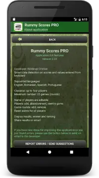 Rummy Scores PRO Screen Shot 7