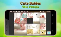 Cute Babies Tile Puzzle Screen Shot 7