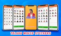 Telugu Movie Stickers : WAStickerApps 2020 Screen Shot 0