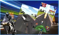 Шоссе Stunt Bike Racing 3D Screen Shot 1