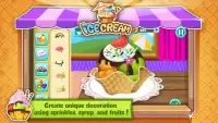 Cửa hàng kem:trò chơi nấu ăn Screen Shot 4