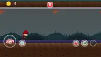 cowboy runner vs zombie shotting game Screen Shot 2