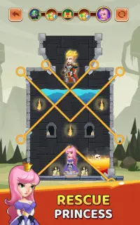 Rescue Hero - Pin Puzzle Game & Save The Hero Screen Shot 13