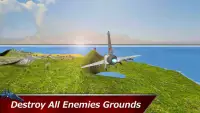 Jet Airplane War - Fighter Air Combat Screen Shot 1