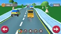 Racing Car Cartoon 3D Screen Shot 0