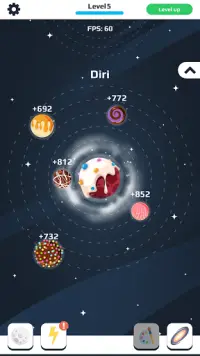 Idle Cosmo Maker: Galaxy Space Screen Shot 2