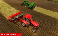 Real Tractor Farmer games 2019 : New Farming Games Screen Shot 1