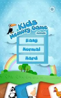 Kids Memory - Animal Screen Shot 0