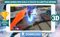 Rider Generation Build Ultimate Fullbottle Henshin Screen Shot 1