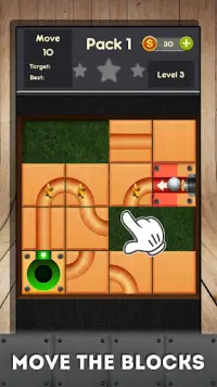 Rolling ball - slide puzzle Screen Shot 4