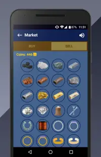 Simulador minero: minería, artesanía y comercio Screen Shot 3