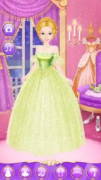 Cindrella Salon Dress up Game For Girls Screen Shot 1