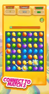 Fruits Time Bomb - Connect Game Match Puzzle Screen Shot 1