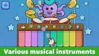 Baby piano for kids & toddlers Screen Shot 1