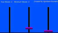 Tower of Hanoi - RGB Screen Shot 2