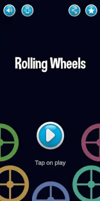 Rolling Wheel 3D - Puzzle Game Screen Shot 0