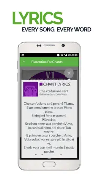 FanChants: песни и заряды Fiorentina Screen Shot 2