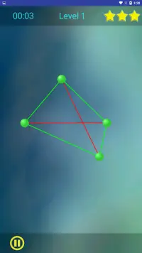 Untangle lines - logic game for brain skill Screen Shot 7