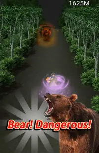 angry bear run 3d Screen Shot 0