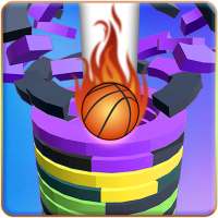 Helix stack Ball jump 3d: Drop The Helix Ball Game
