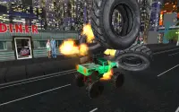canavar kamyon hızlı Yarış 3D Screen Shot 3