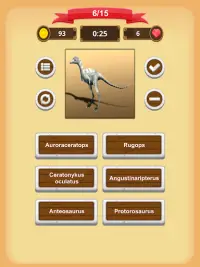 Dinossauros Quiz Screen Shot 22