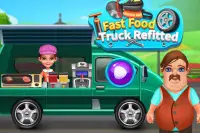 Fast Food Truck Refitted Screen Shot 0