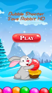 Bubble Shooter Save Rabbit HD Screen Shot 1
