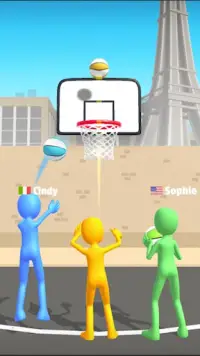 Five Hoops - Basketball Game Screen Shot 0