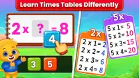 Kids Multiplication Math Games Screen Shot 1