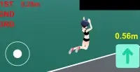 Jeu de sport de saut en longueur 3D "Long Jump" Screen Shot 5