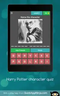 Harry Potter character quiz Screen Shot 8