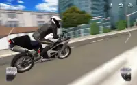 Police Bike 3D : Crime City Robber Chase Simulator Screen Shot 1