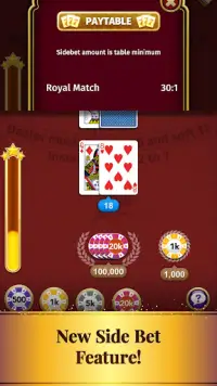 Blackjack Card Game Screen Shot 4