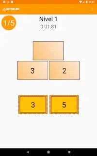 Pirâmides de números -  Jogo de matemática Screen Shot 12