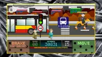 City Bus Driving Simulator 2D - coach driver sim Screen Shot 7