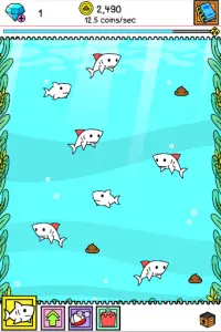 Shark Evolution: Idle Game Screen Shot 4