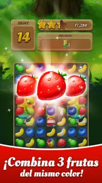 Juice Pop Mania: sabroso juego de Match-3 de fruta Screen Shot 0