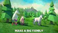 जादू घोड़ा सिम्युलेटर - जंगली घोड़ा साहसिक Screen Shot 2