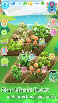 Vườn & ăn Mặc - Công chúa hoa Screen Shot 7