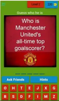 QUEST & QUIZ - Manchester United Screen Shot 2